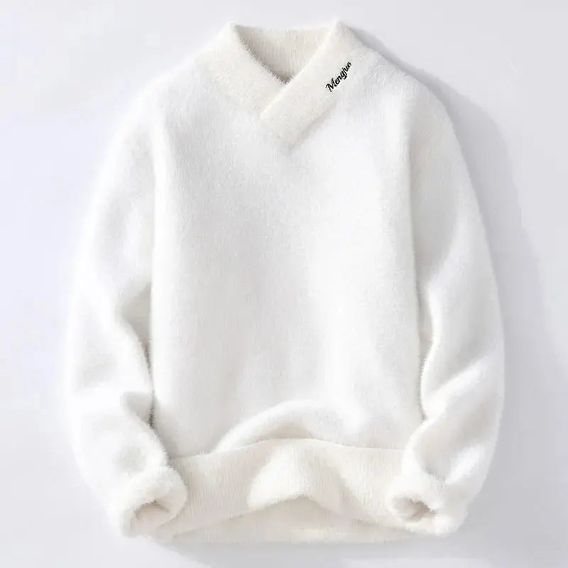 Alpaca Fleece Comfort Sweter  NowoczesnyPan