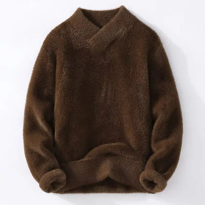 Alpaca Fleece Comfort Sweter  NowoczesnyPan