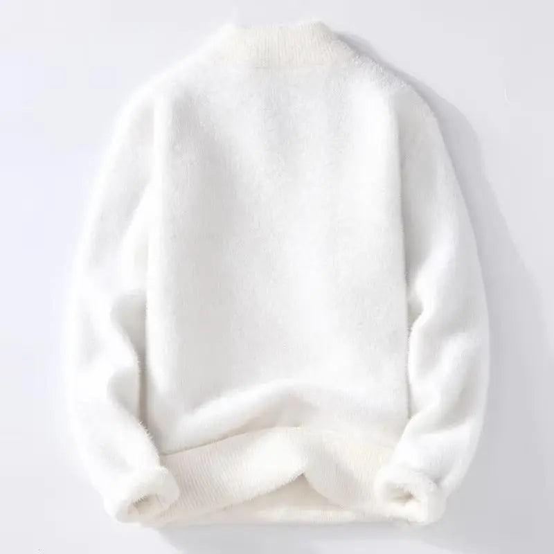 Alpaca Fleece Comfort Sweter  NowoczesnyPan