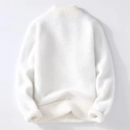 Alpaca Fleece Comfort Sweter  NowoczesnyPan